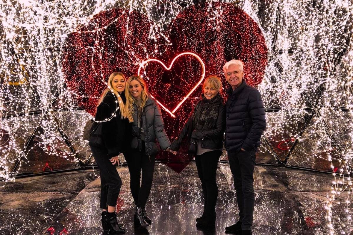 Ruby Lowe with her family